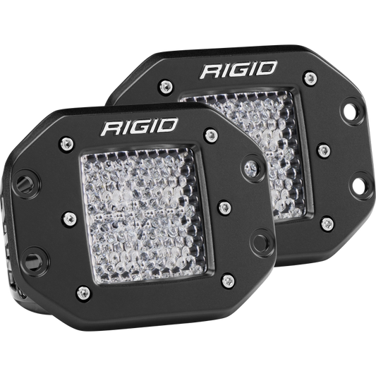 Rigid Industries Dually - Flush Mount - 60 Deg. Lens - Set of 2-rig212513-849774019241-Rigid Industries-JDMuscle