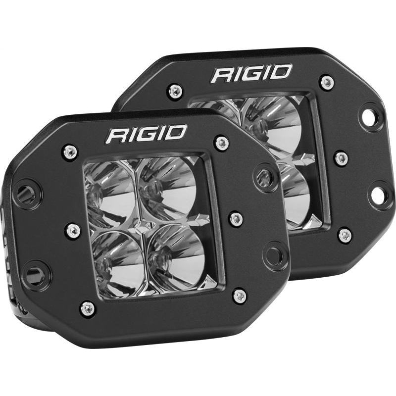 Rigid Industries Dually - Flush Mount - Flood - Set of 2-rig212113-849774019210-Rigid Industries-JDMuscle