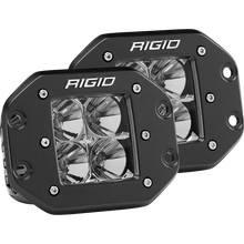 Rigid Industries Dually Flush Mount Flood Set of 2 Universal | 212113