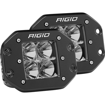 Rigid Industries Dually - Flush Mount - Flood - Set of 2-rig212113-849774019210-Rigid Industries-JDMuscle