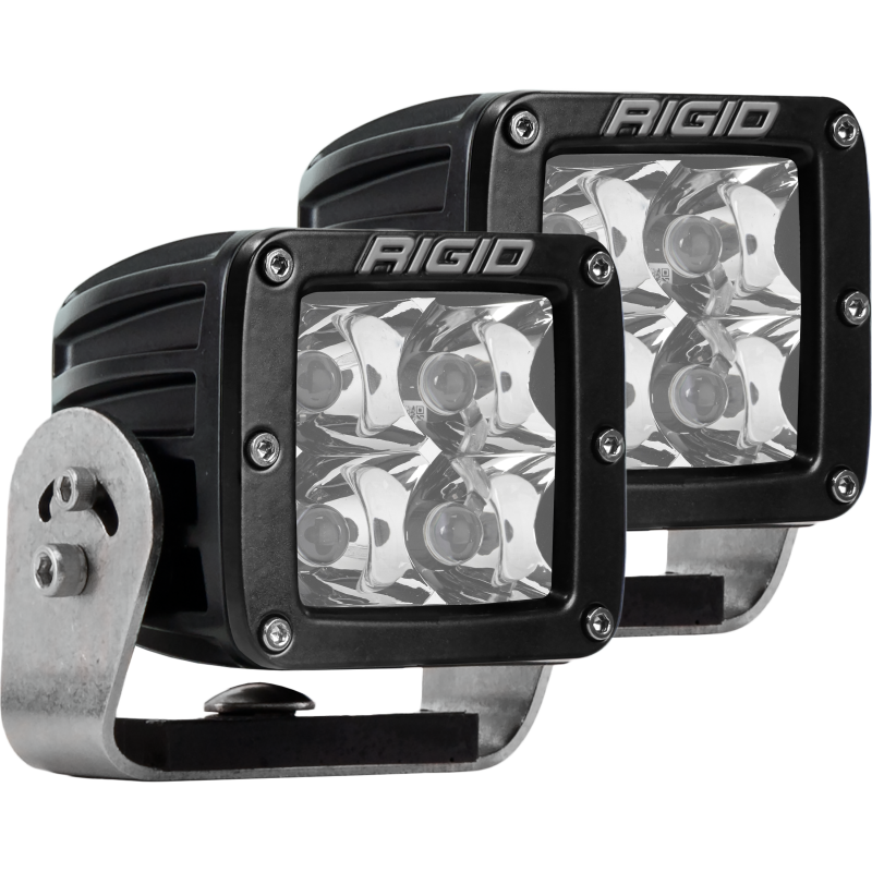Rigid Industries Dually HD Black- Spot Set of 2-rig222213-849774019296-Rigid Industries-JDMuscle