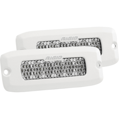 Rigid Industries M- Series -SRQ -60 Deg. Lens -White -Flush Mount - Set of 2-rig965513-849774017636-Rigid Industries-JDMuscle