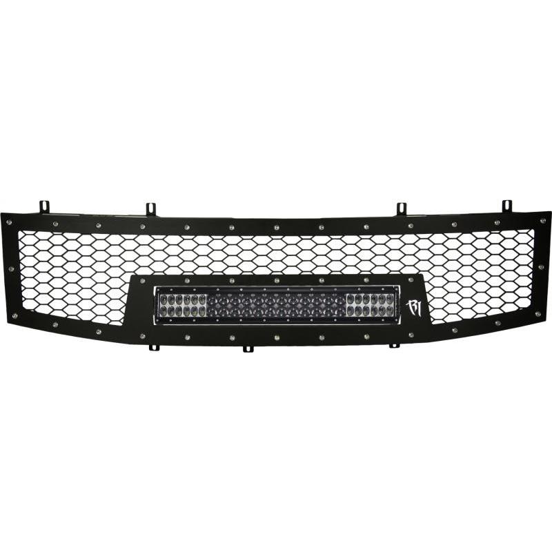 Rigid Industries Nissan Titan - 2004-2014 Grille - Fits 20in E-Series-rig40583-rig40583-Aftermarket Grills-Rigid Industries-JDMuscle