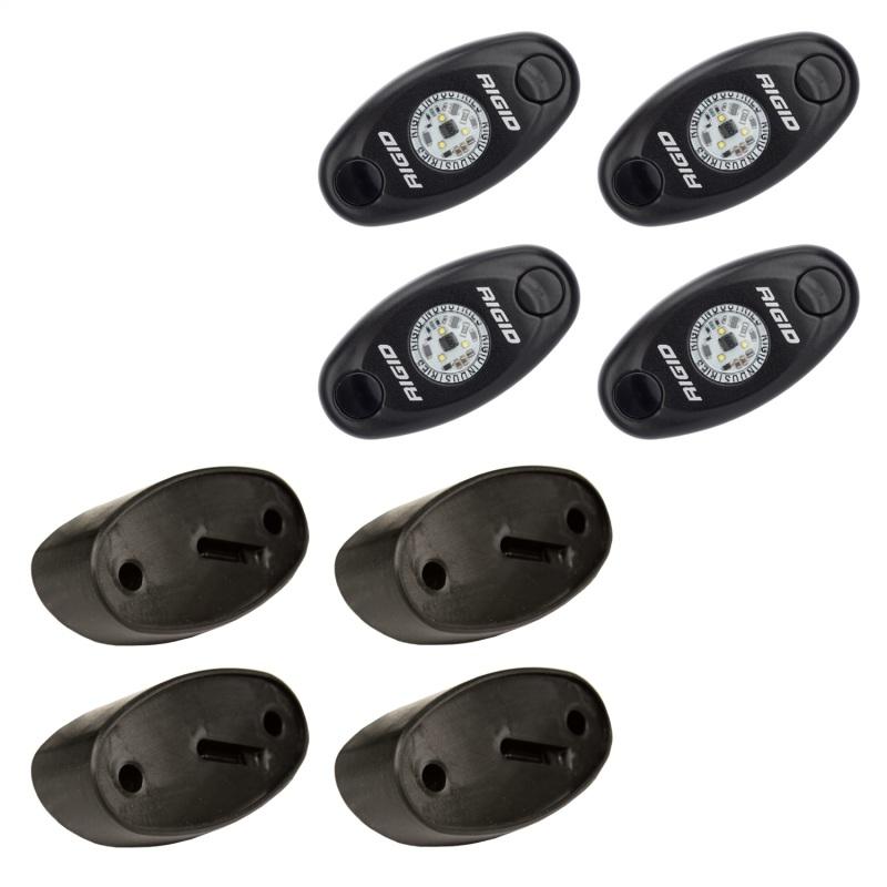 Rigid Industries Rock Light Kit- Amber (4 lights)-rig400243-849774018084-Rigid Industries-JDMuscle