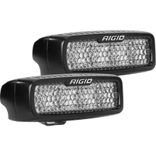 Rigid Industries SR-Q Series Pro Flood Diffused Pair Black Surface Mount Universal | 905513