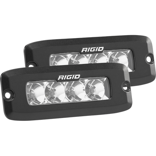 Rigid Industries SRQ - Flood -White - Flush Mount - Set of 2-rig925113-849774017377-Rigid Industries-JDMuscle