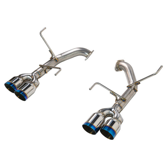 Remark 2022+ WRX (VB) 3.5in Axleback Exhaust w/ Burnt Stainless Single Wall Tip | RO-TTVB-S