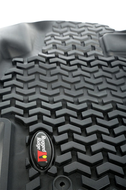 Rugged Ridge Floor Liner Front Black Subaru Forester 2014-2018 | 82906.01 - JDMuscleFloor Matsrug82906.01