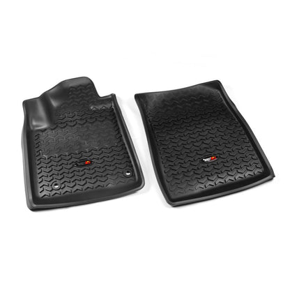 Rugged Ridge Floor Liner Front Black Toyota Sequoia / Tundra Regular / Double Cab 2012 - 2020 | 82904.21 - JDMuscleFloor Matsrug82904.21