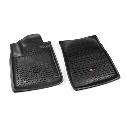 Rugged Ridge Floor Liner Front Black Toyota Sequoia / Tundra Regular / Double Cab 2012 - 2020 | 82904.21 - JDMuscleFloor Matsrug82904.21