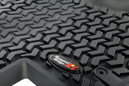 Rugged Ridge Front/Rear Floor Liner Black Subaru Forester 2014-2017 | 82989.59 - JDMuscleFloor Matsrug82989.59