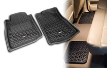 Rugged Ridge Front/Rear Floor Liner Black Toyota Sequoia 2007 - 2011 / Tundra CrewMax 2007 - 2011 | 82987.61 - JDMuscleFloor Matsrug82987.61