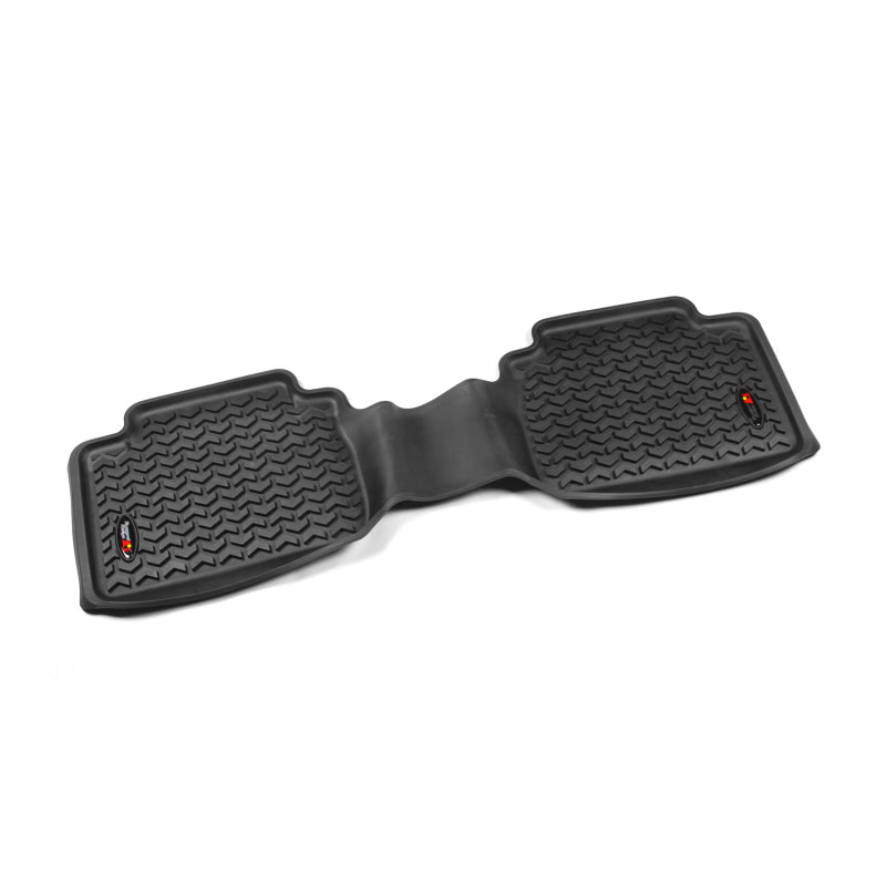 Rugged Ridge Rear Floor Liner Black Toyota Tacoma Access / Double Cab Automatic 2005 - 2015 | 82954.10 - JDMuscleFloor Matsrug82954.10