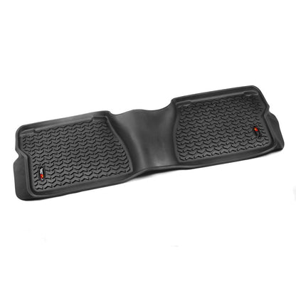 Rugged Ridge Rear Floor Liner Black Toyota Tundra Double Cab / Crew Max 2012 - 2019 | 82954.20 - JDMuscleFloor Matsrug82954.20