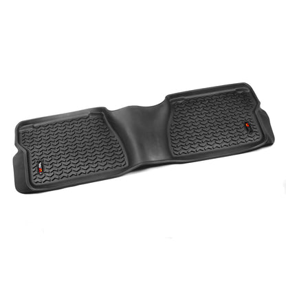 Rugged Ridge Rear Floor Liner Black Toyota Tundra Double Cab / Crew Max 2012 - 2019 | 82954.20 - JDMuscleFloor Matsrug82954.20