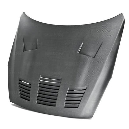 Seibon 09-10 Nissan GTR R35 GT-Dry Carbon Fiber Hood | HD0910NSGTR-GT-DRY