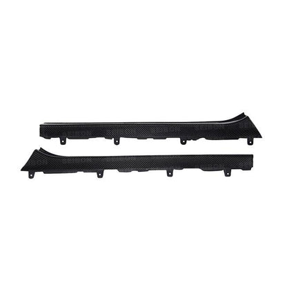 Seibon 09-10 Nissan GTR R35 OEM Style Carbon Fiber Door Sills | Pair | DS0910NSGTR