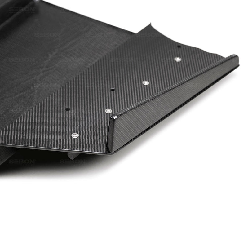 Seibon [15-21 WRX/STI] Carbon Fiber Rear Diffuser | seiRD18SBIMP - JDMuscleDiffusers and Vortex GeneratorsseiRD18SBIMP