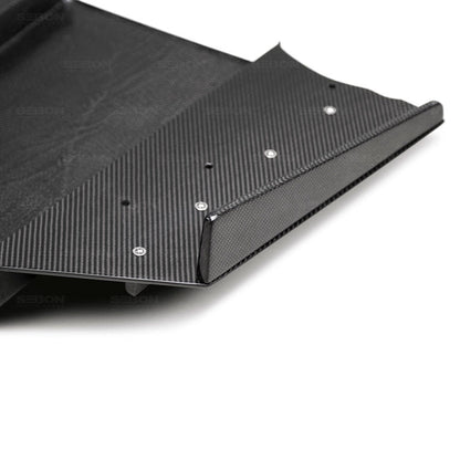Seibon [15-21 WRX/STI] Carbon Fiber Rear Diffuser | seiRD18SBIMP - JDMuscleDiffusers and Vortex GeneratorsseiRD18SBIMP