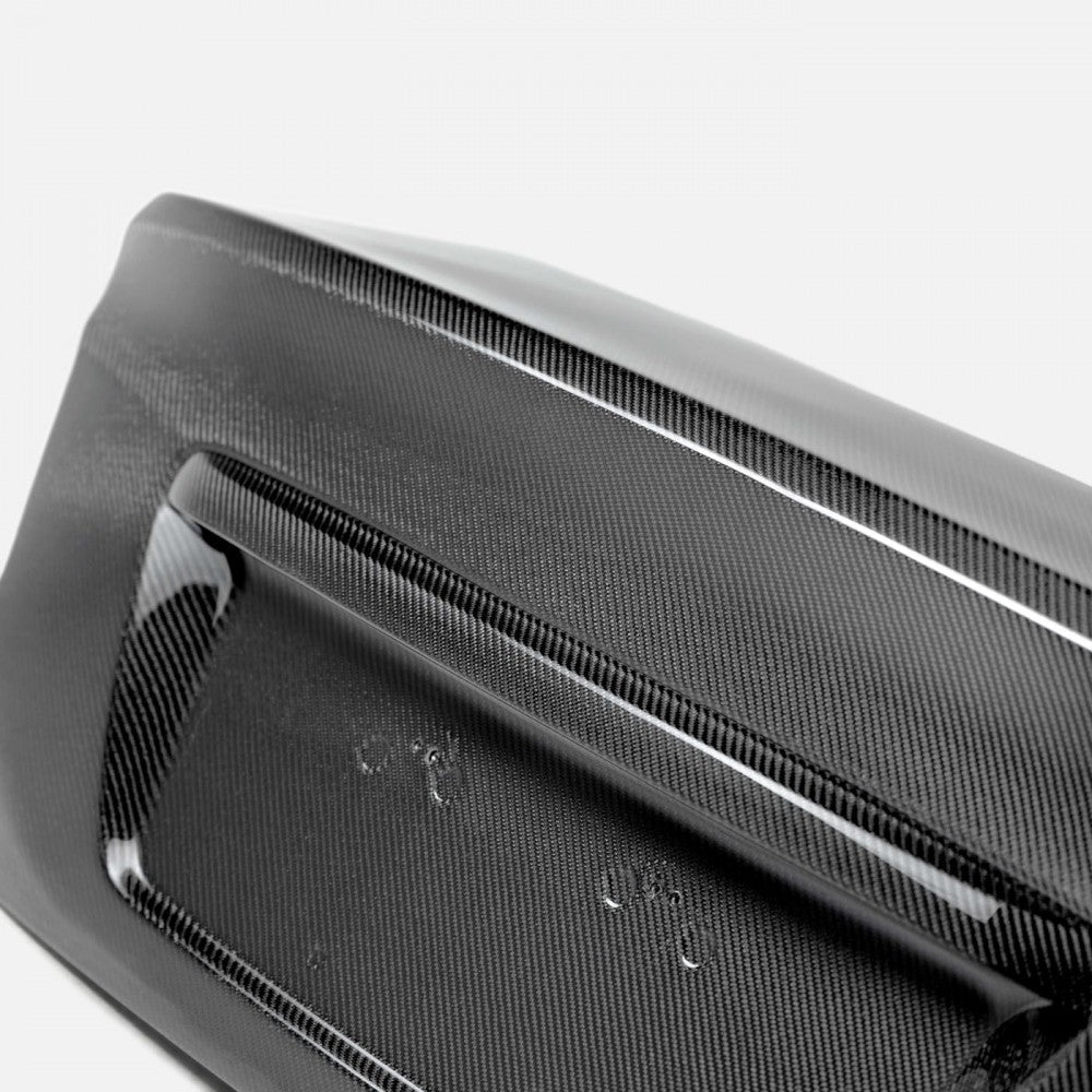 Seibon [15 - 21 WRX/STI] OEM - Style Carbon Fiber Trunk Lid w/o Emblem Recess | TL15SBIMP - NE - JDMuscleTrunksseiTL15SBIMP-NE