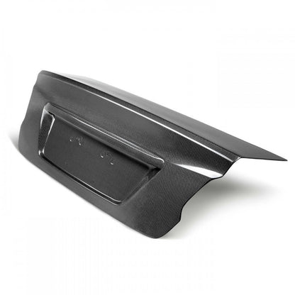 Seibon [15 - 21 WRX/STI] OEM - Style Carbon Fiber Trunk Lid w/o Emblem Recess | TL15SBIMP - NE - JDMuscleTrunksseiTL15SBIMP-NE