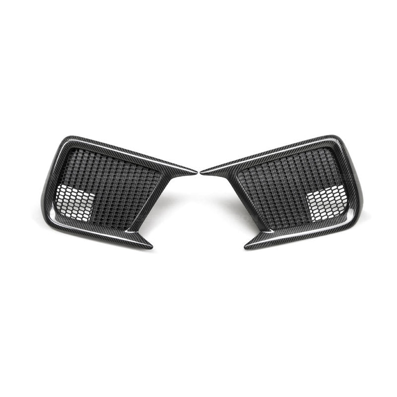 Seibon 18 - 21 WRX/STI Carbon Fiber Fog Light Surround | FLS18SBIMP - JDMuscleLight Mounting and HardwareseiFLS18SBIMP