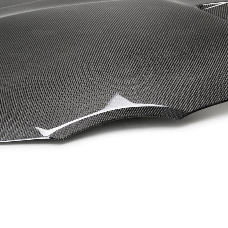 Seibon 20 - 23 Supra TSII - Style Double Sided Carbon Fiber Hood | HD20TYSUP - TSII - DS - JDMuscleHoodsseiHD20TYSUP-TSII-DS
