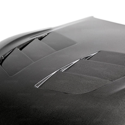 Seibon 20 - 23 Supra TSII - Style Double Sided Carbon Fiber Hood | HD20TYSUP - TSII - DS - JDMuscleHoodsseiHD20TYSUP-TSII-DS