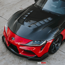 Seibon 20+ Supra TV-Style Carbon Fiber Hood | HD20TYSUP-TV-DS - JDMuscleHoodsseiHD20TYSUP-TV-DS