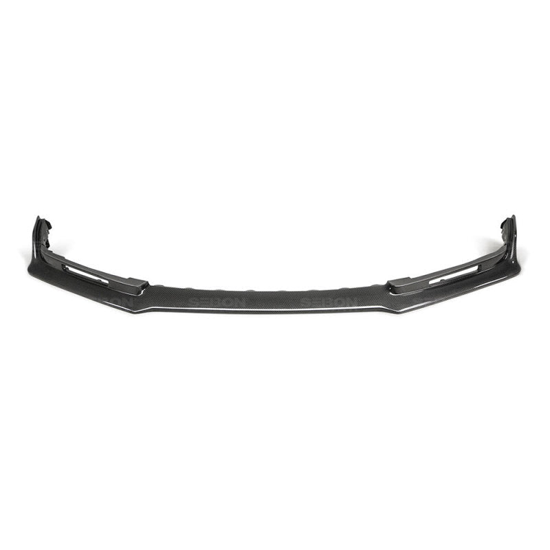 Seibon 2017 - 21 Honda Civic Type - R TA - Style Gloss Carbon Fiber Front Bumper Lip | FL17HDCVR - TA - JDMuscleFront LipsseiFL17HDCVR-TA