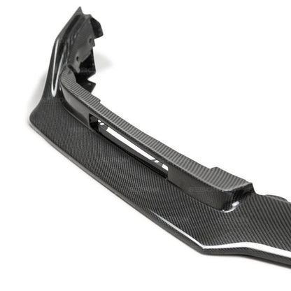 Seibon 2017 - 21 Honda Civic Type - R TA - Style Gloss Carbon Fiber Front Bumper Lip | FL17HDCVR - TA - JDMuscleFront LipsseiFL17HDCVR-TA