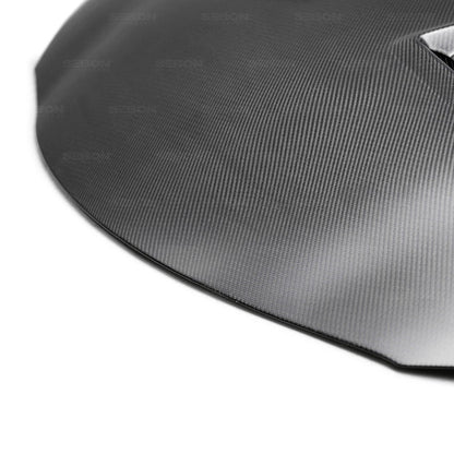 Seibon 2020 Toyota GR Supra TS - Style Red Pre - preg Carbon Fiber Hood | HD20TYSUP - TS - DRY - RC - JDMuscleHoodsseiHD20TYSUP-TS-DRY-RC