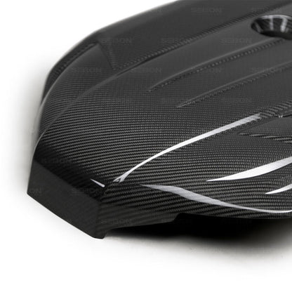 Seibon Carbon Fiber Engine Cover 2020-21 Toyota GR Supra | seiEC20TYSUP - JDMuscleEngine CoversseiEC20TYSUP
