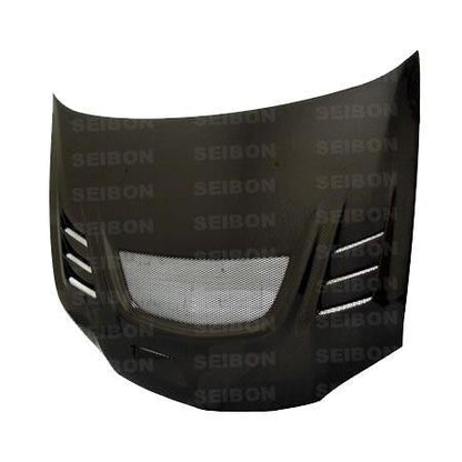 Seibon Carbon Fiber Hood CW Style Mitsubishi EVO 8 / EVO 9 2003-2006 | HD0305MITEVO8-CW