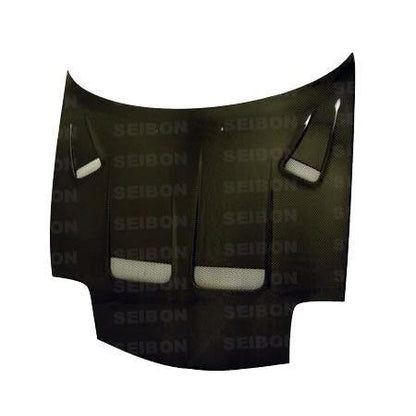 Seibon Carbon Fiber Hood KS Style Mazda RX7 93-96 | HD9396MZRX7-KS