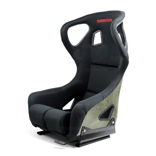 Seibon Carbon Kevlar Bucket Racing Seat Type-FC- Black - Universal | BSEAT-K-B-FC