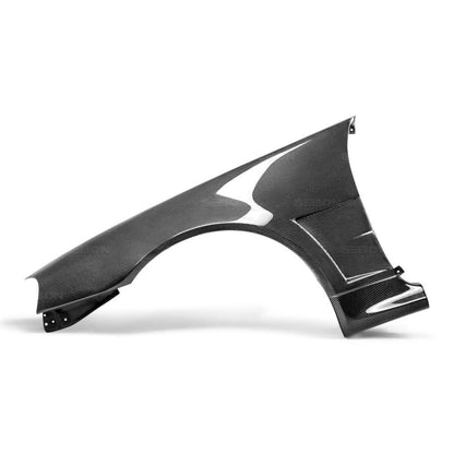 Seibon Carbon NWS Style 10mm Wider Fiber Fender Pair Nissan Skyline R34 1999-2001 | FF9901NSR34-NSW