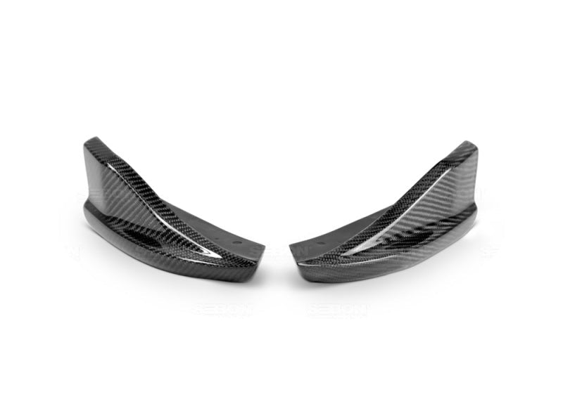 Seibon CS-Style Carbon Fiber Rear Lip 2008-2014 Subaru STI / 2011-2014 WRX Hatchback | seiRL0809SBIMPSTI-CS - JDMuscleRear LipsseiRL0809SBIMPSTI-CS