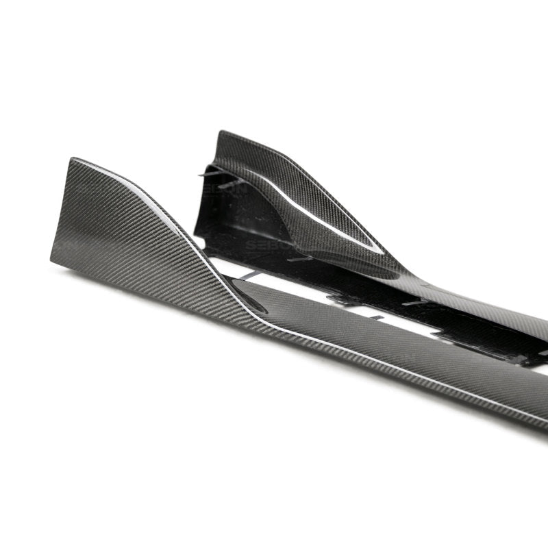 Seibon MB-Style Carbon Fiber Side Skirts 2020-21 Toyota GR Supra | seiSS20TYSUP-MB - JDMuscleSide SkirtsseiSS20TYSUP-MB