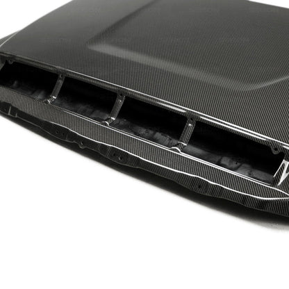 Seibon OEM Style Carbon Fiber Hood Toyota Tundra 2014 - 21 | HD14TYTU - OE - JDMuscleHoodsseiHD14TYTU-OE