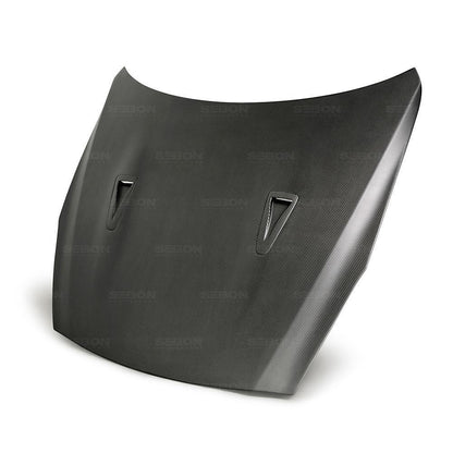 Seibon OEM Style Dry Carbon Fiber Hood for Nissan GTR 2009-2015 | HD0910NSGTR-OE-DRY