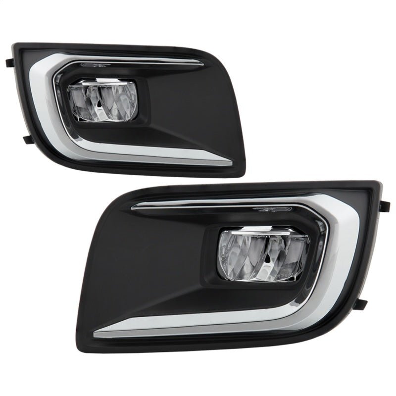 Seibon OEM Style LED Fog Lights w/ OEM Fit Switch Clear Toyota Sequoia 2018 - 2020 | 5087140 - JDMuscleFog Lightsspy5087140