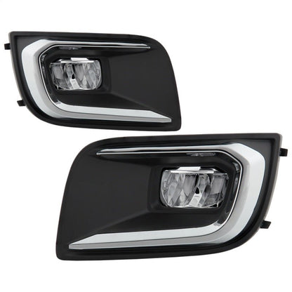 Seibon OEM Style LED Fog Lights w/ OEM Fit Switch Clear Toyota Sequoia 2018 - 2020 | 5087140 - JDMuscleFog Lightsspy5087140