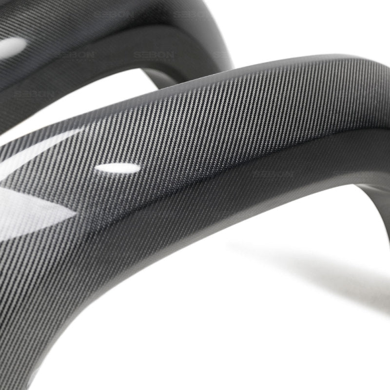 Seibon Rear Fender Flares Carbon Fiber Toyota Tacoma 2016 - 21 | FLR18TYTA - R - JDMuscleFendersseiFLR18TYTA-R