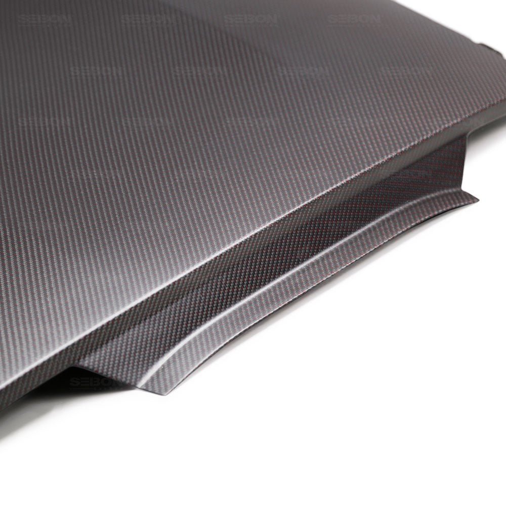 Seibon Red Dry Carbon Roof Replacement for 2020-21 Toyota GR Supra | seiCR20TYSUP-DRY-RC - JDMuscleRoof CoversseiCR20TYSUP-DRY-RC