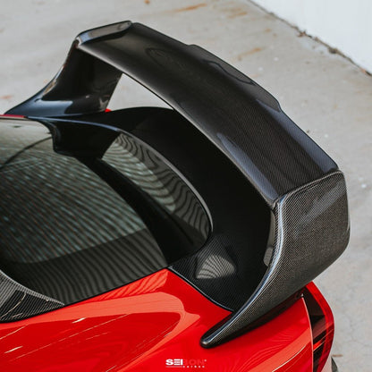 Seibon TD-Style Carbon Fiber Rear Spoiler 2020-21 Toyota GR Supra | seiRS20TYSUP-TD - JDMuscleSpoilers and WingsseiRS20TYSUP-TD