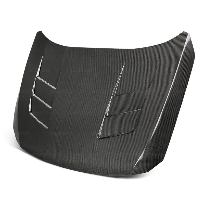 Seibon TS - Style Carbon Fiber Hood Honda Accord 2018 - 21 | HD18HDACC - TS - JDMuscleHoodsseiHD18HDACC-TS