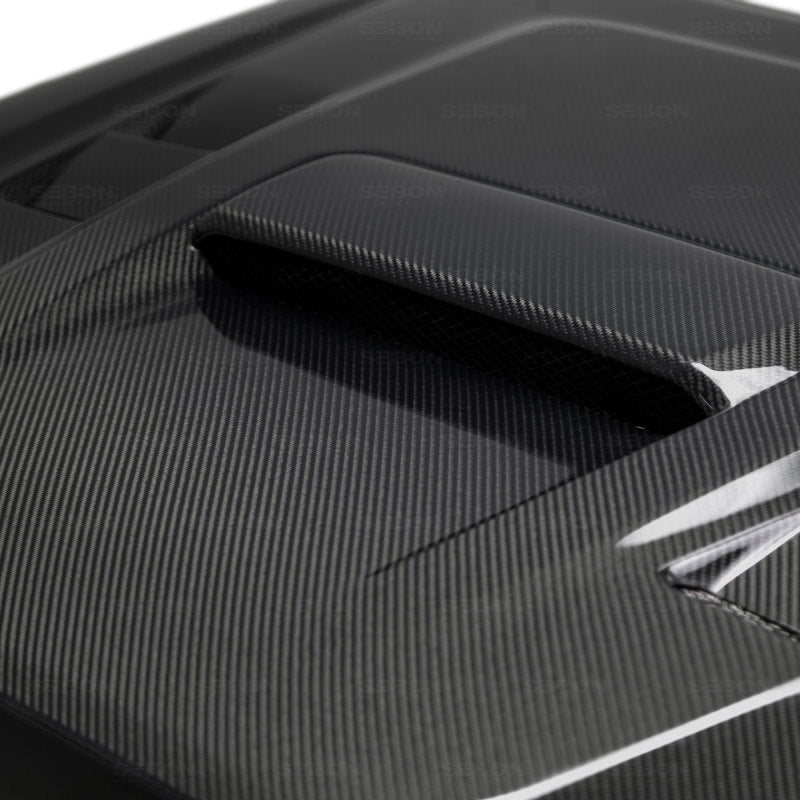 Seibon TS Style Carbon Fiber Hood Toyota Tacoma 2016 - 21 | HD18TYTA - TS - JDMuscleHoodsseiHD18TYTA-TS