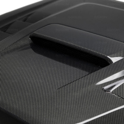 Seibon TS Style Carbon Fiber Hood Toyota Tacoma 2016 - 21 | HD18TYTA - TS - JDMuscleHoodsseiHD18TYTA-TS