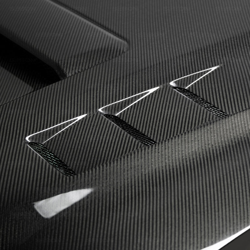 Seibon TS Style Carbon Fiber Hood Toyota Tacoma 2016 - 21 | HD18TYTA - TS - JDMuscleHoodsseiHD18TYTA-TS